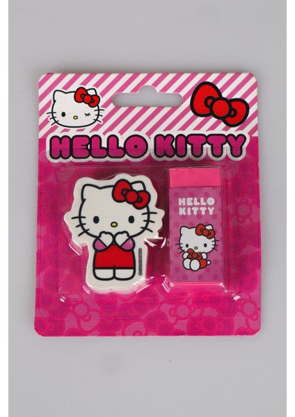 Dekomus Ile Yeni Sezon Lisanslı Hello Kıtty 2'li Silgi