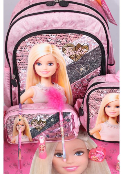 Dekomus Ile Lisanslı Okul,kalem ve Beslenme Çantası,matara,beslenme Kabı Ile Kırtasiye Okul Seti