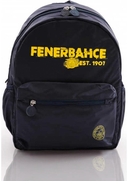 Dekomus Ile Yeni Sezon Lisanslı Fenerbahçe Büyük Boy Okul Çantası Sarı Lacivert