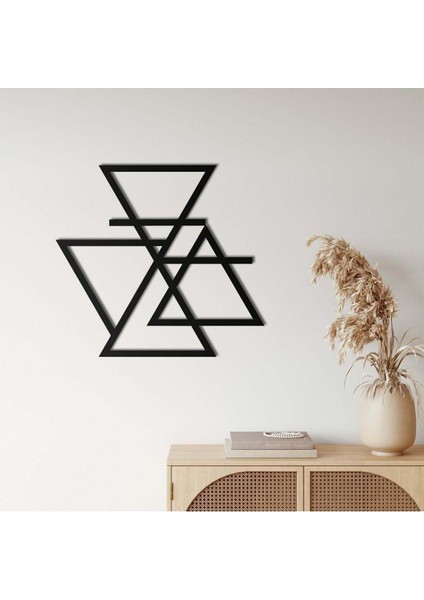 4 Element Tek Metal Duvar Dekoru fiyatları