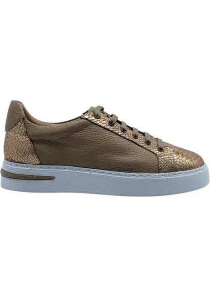 Deri Bakır-Bıskuvı Sneaker Düz 1280 01