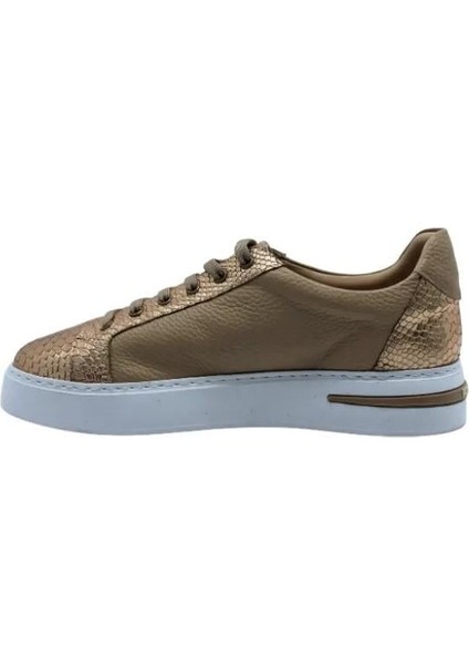 Deri Bakır-Bıskuvı Sneaker Düz 1280 01