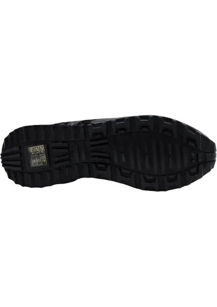 Deri Sıyah Sneaker Düz 4257 72 V5