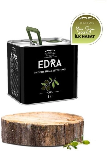 Edra 2 Lt Erken Hasat Soğuk Sıkım Sızma Zeytinyağı - Ilk Hasat