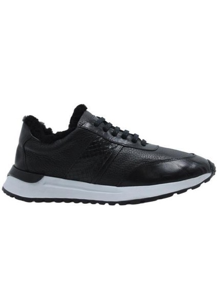 Deri/kürk Astar Sıyah Sneaker Düz 05 71 4 K