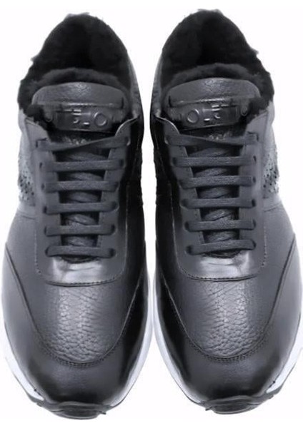 Deri/kürk Astar Sıyah Sneaker Düz 05 71 4 K