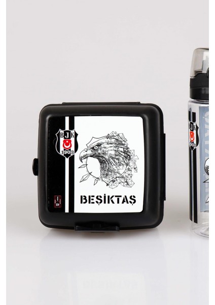 Yeni Sezon Lisanslı Beşiktaş Beslenme Kabı ve 500 ml Trıtan Matara Yemek Seti fiyatları
