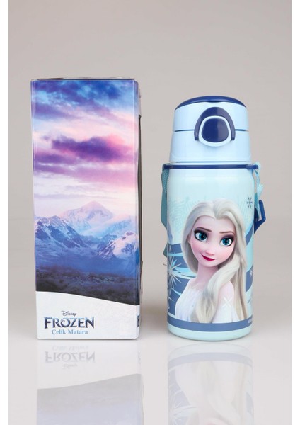 Dekomus Ile Lisanslı Frozen Salto Hıdden Truth Çelik Matara 500 ml