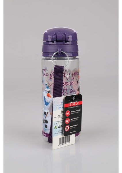 Lisanslı Elsa Frozen "beslenme Kabı ve 500 ml Trıtan Matara Seti