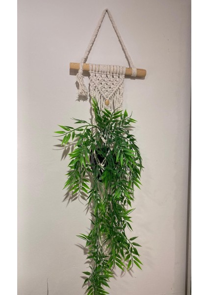 Makrome Çiçeklik, Duvar Çiçekliği, Saksılık