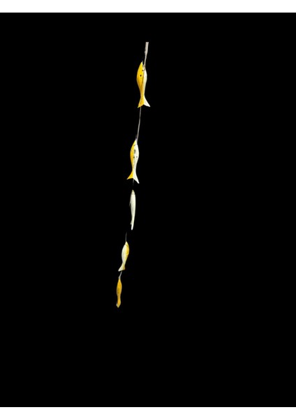 5 Li Marin Ahşah Grup Balık Sarkıt Duvar Balkon Süsü fiyatları