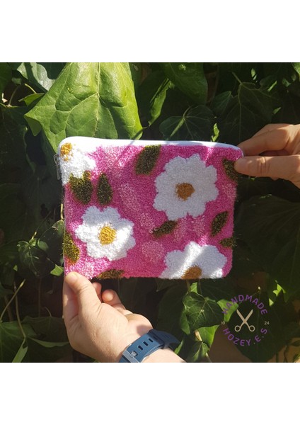 Tablet /ebook Çantası Kılıfı Punch Nakışı -El Yapımı