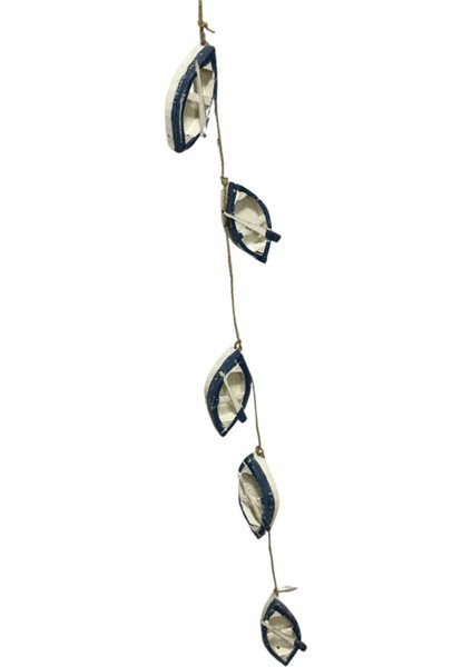 Marin 5 Li Ahşap Yelkenli Balkon Sarkıt Duvar Süsü fiyatları