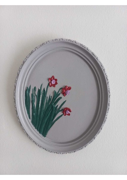 Oval Tablo-Ufuk Grisi RENGİ-21CMX17.5CM fiyatları