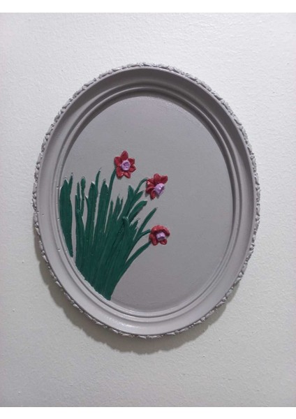 Oval Tablo-Ufuk Grisi RENGİ-21CMX17.5CM modelleri