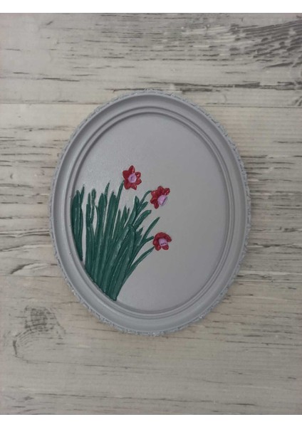 Oval Tablo-Ufuk Grisi RENGİ-21CMX17.5CM fırsatları