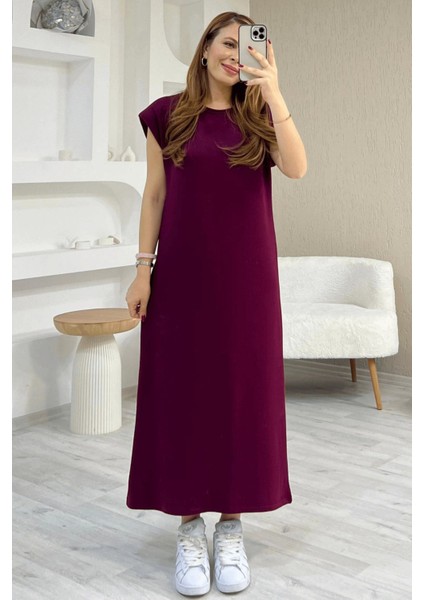 Kadın Amara Vatkalı Modal Kumaş Elbise modelleri