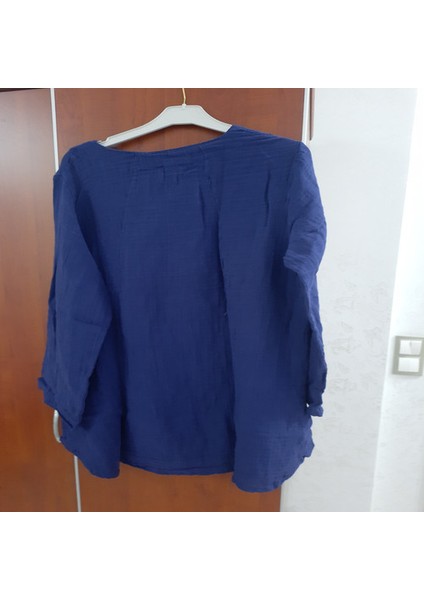 Müslin Lacivert Bluz fiyatları