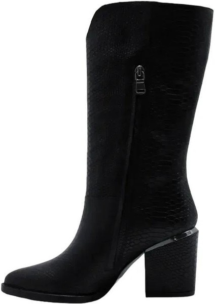 Deri Vızon Çizme Topuklu 855 43 V1 S fiyatları