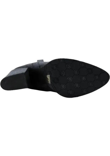 Deri Vızon Çizme Topuklu 855 43 V1 S fırsatları