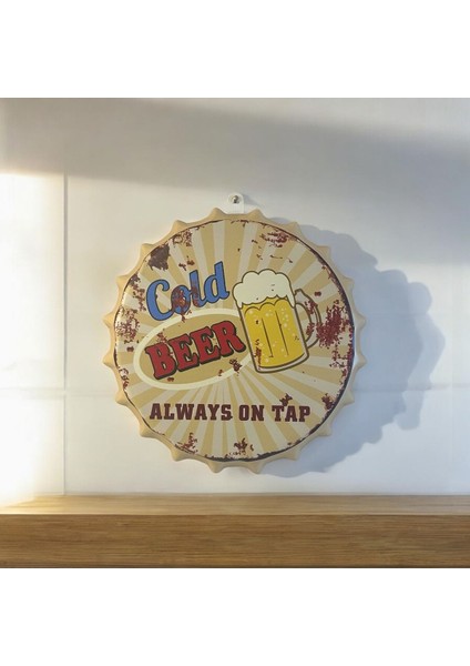 Vintage Metal Duvar Tabelası modelleri