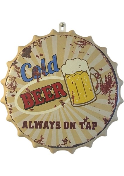 Vintage Metal Duvar Tabelası fırsatları