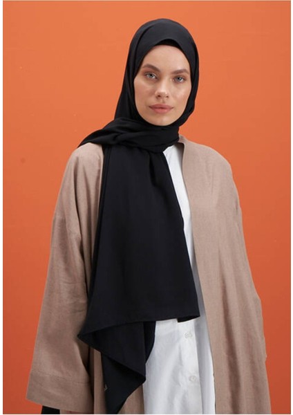 Tesettür Hijab Medine Ipeği Şal*siyah modelleri