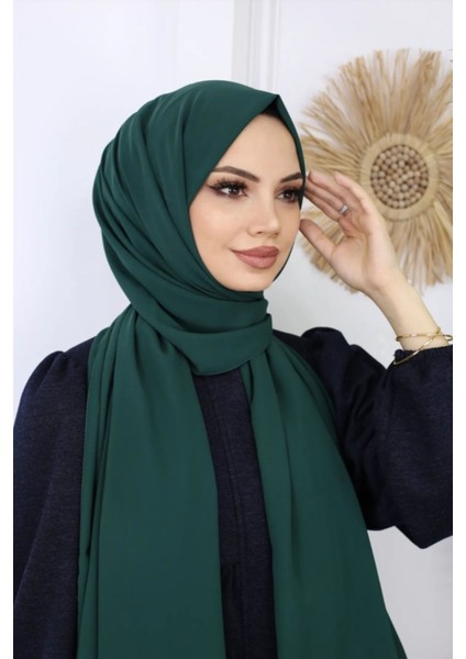 Tesettür Hijab Medine Ipeği Şal*zümrüt modelleri