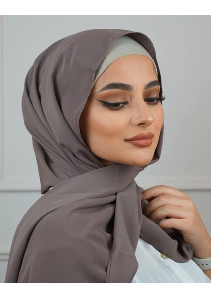 Tesettür Hijab Medine Ipeği Şal*antrasit fiyatları
