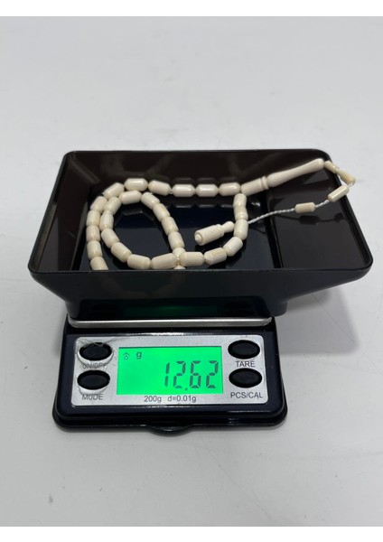 Kesme Fildişi Tesbih 12,61 Gram - Koleksiyonluk Fil Dişi Tespih indirimleri