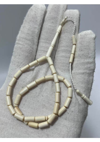 Kesme Fildişi Tesbih 5,83 Gram - Koleksiyonluk Fil Dişi Tespih modelleri