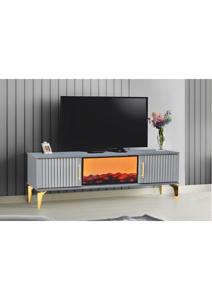 Arden Şömineli Tv Sehpası