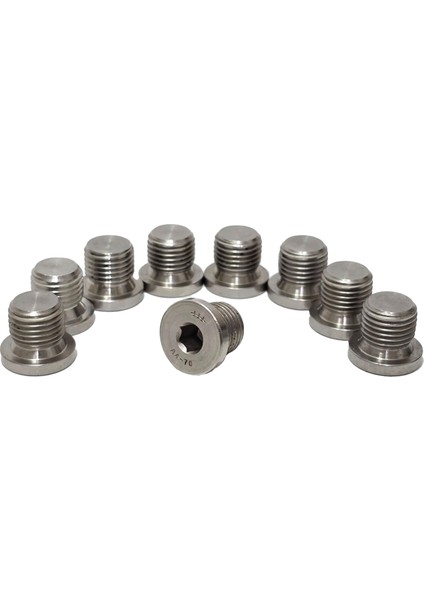 M13 Içten Altıköşe Tapa 9 Adet