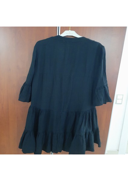 Siyah Müslin Elbise fiyatları