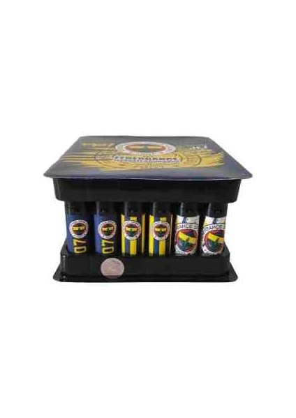 Lisanslı Fenerbahçe Turbo Jet Çakmak 5 Adet Doldurulabilir