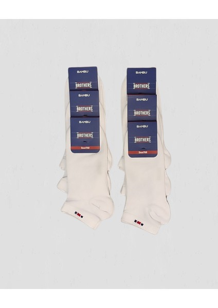 Bambu 6'lı Patik Parfüm Kokulu Çorap (B29.251.106N-BEYAZ) modelleri
