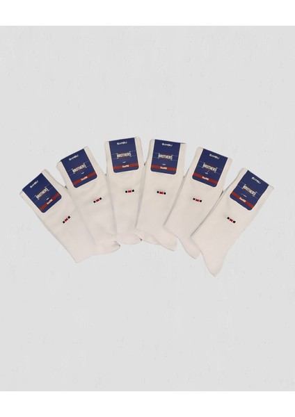 Bambu 6'lı Uzun Soket Parfüm Kokulu Çorap (B29.251.108N- Beyaz) fiyatları