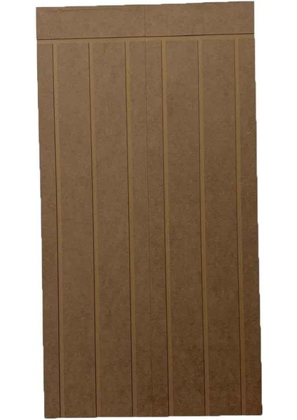 Emsy Kapa Dan 102X27 cm Dekoratif Duvar Paneli Boyana Bilir Mdf 8 mm (1 Adet)