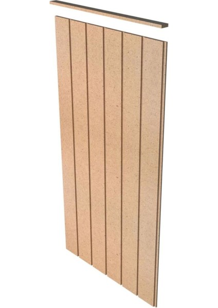 Emsy Kapa Dan 102X27 cm Dekoratif Duvar Paneli Boyana Bilir Mdf 8 mm (1 Adet)