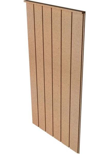 Emsy Kapa Dan 102X27 cm Dekoratif Duvar Paneli Boyana Bilir Mdf 8 mm (1 Adet)