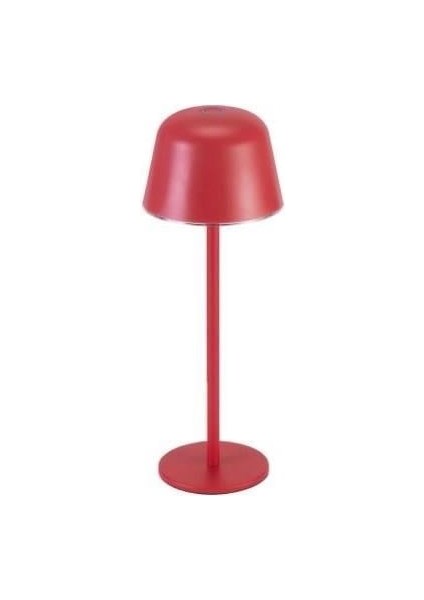 LED Endura Masa Lambası Şarjlı Kırmızı