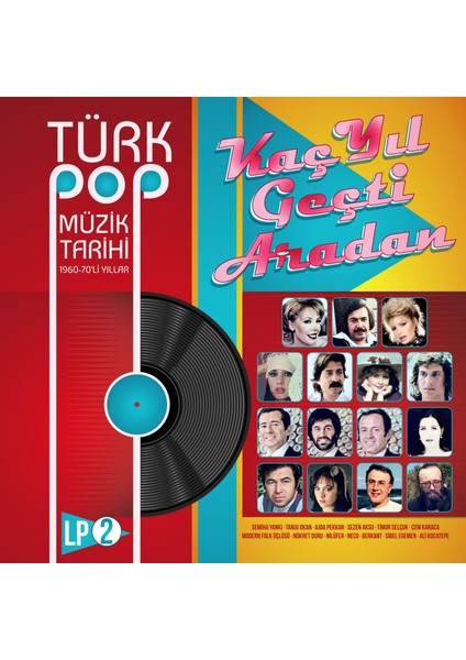 Türk Pop Müzik Tarihi2 (Plak)