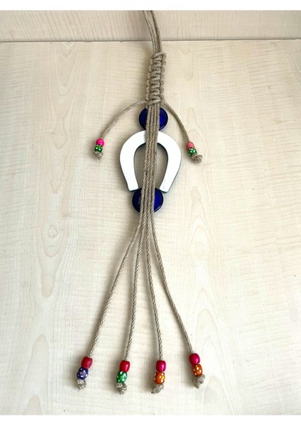 At Nalı Temalı Duvar Süsü Nazar Boncuklu Balkon Süsü modelleri