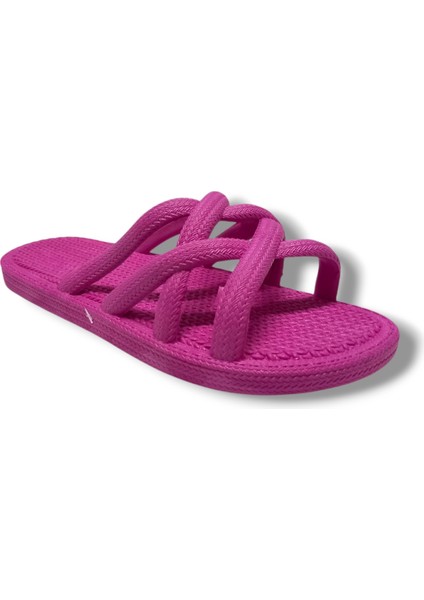 12494-25 Suya Dayanıklı Çapraz Terlik 36-41