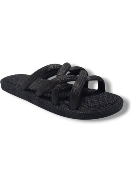 12494-25 Suya Dayanıklı Çapraz Terlik 36-41