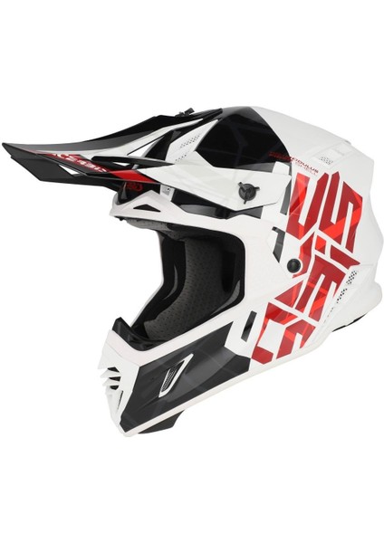 X-Track 22-06 Kask Siyah Beyaz