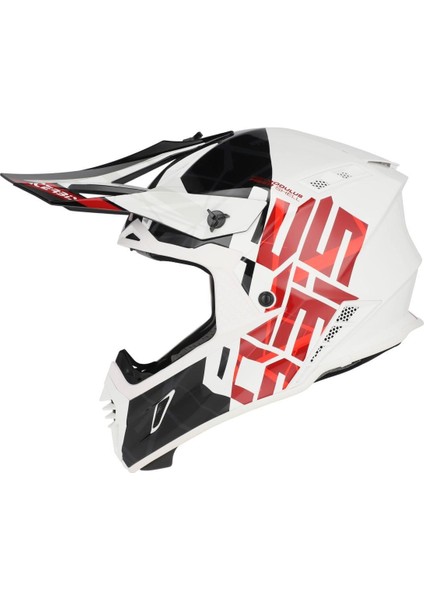 X-Track 22-06 Kask Siyah Beyaz