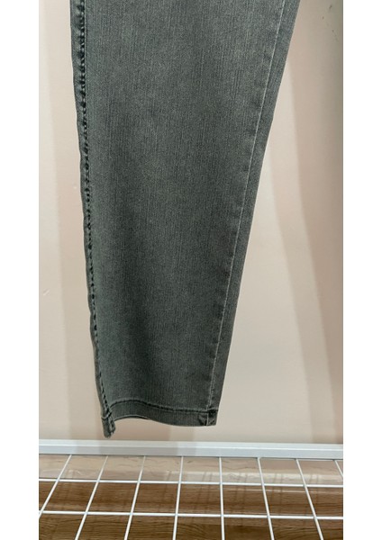 Büyük Beden Yüksek Bel Tencel Kumaş Pantolon fırsatları