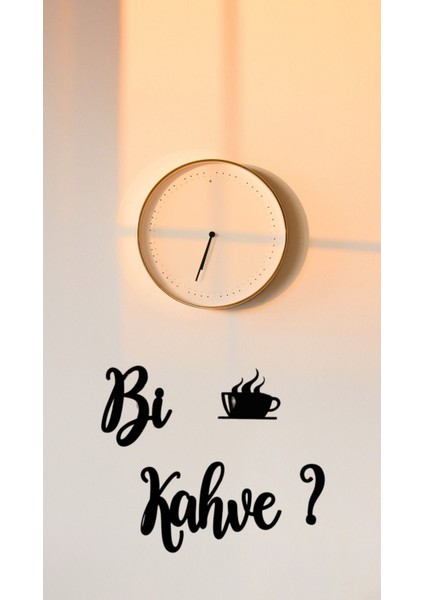 Ahsagurup- Bi Kahve Duvar Dekor Sticker
