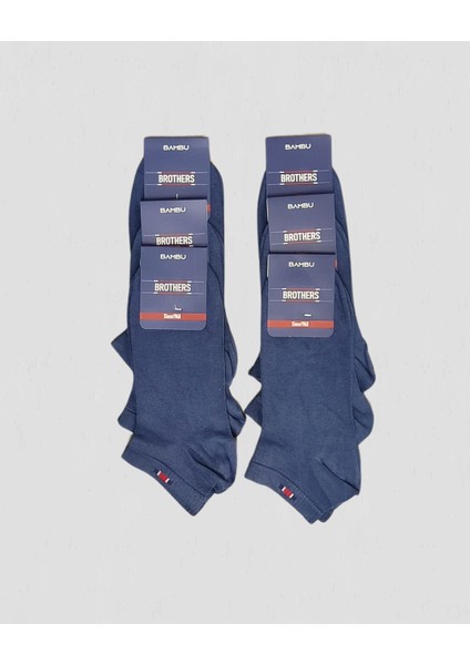 Bambu 6'lı Patik Parfüm Kokulu Çorap (B29.251.106N-İNDIGO Mavi) modelleri